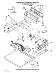 Diagram for 01 - Top And Console Parts