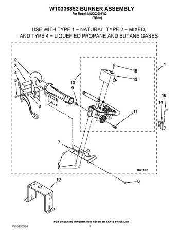 Diagram for MGDC200XW2