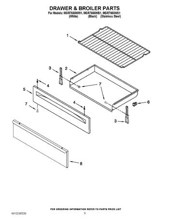 Diagram for MGR7665WS1