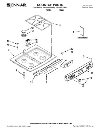 Diagram for JDS8850CDB01