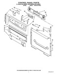 Diagram for 02 - Control Panel Parts