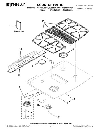 Diagram for JGS9900CDR01