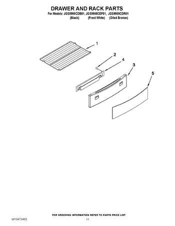 Diagram for JGS9900CDR01