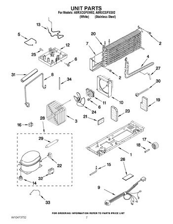 Diagram for A8RXCGFXW02