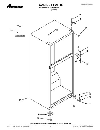 Diagram for A8TCNWFAW00