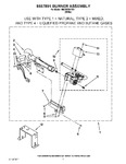 Diagram for 04 - 8557891 Burner Assembly