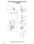 Diagram for 09 - Motor And Ice Container Parts