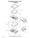 Diagram for 07 - Refrigerator Shelf Parts