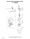 Diagram for 09 - Motor And Ice Container Parts