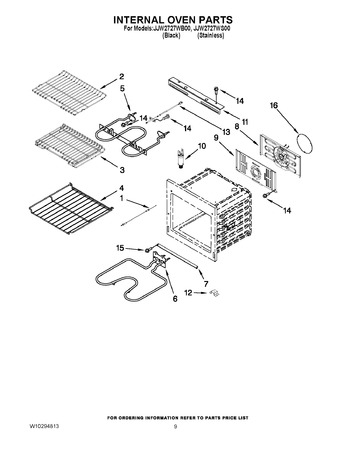 Diagram for JJW2727WB00