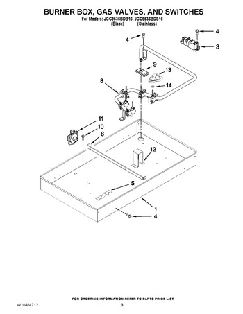 Diagram for JGC9536BDB16