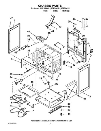 Diagram for MER7664XB1