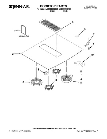 Diagram for JES9900BCB20