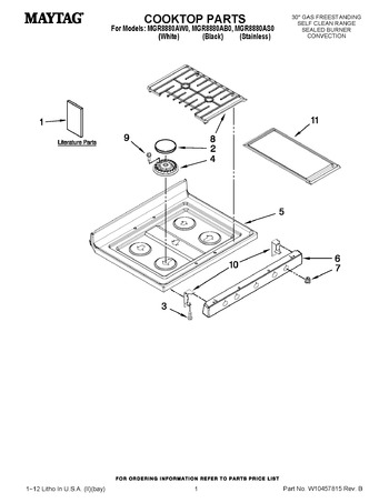 Diagram for MGR8880AB0