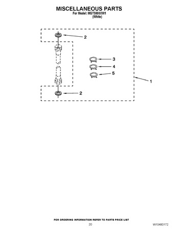 Diagram for MGT3800XW1