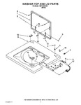 Diagram for 06 - Washer Top And Lid Parts