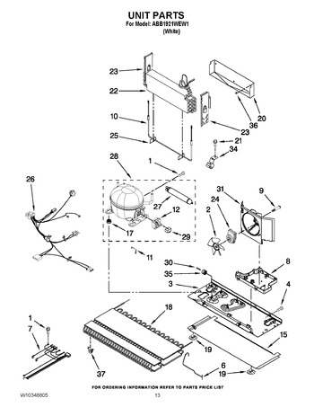 Diagram for ABB1921WEW1