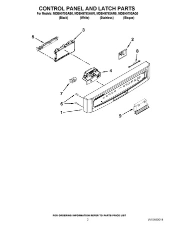 Diagram for MDBH979SAB0