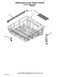 Diagram for 09 - Upper Rack And Track Parts