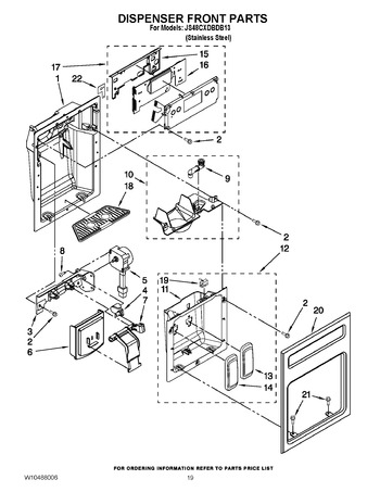 Diagram for JS48CXDBDB13