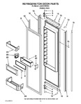 Diagram for 10 - Refrigerator Door Parts