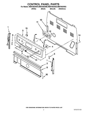 Diagram for MER7662WS3