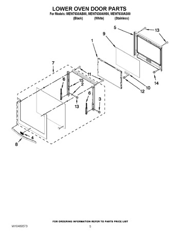 Diagram for MEW7630AS00