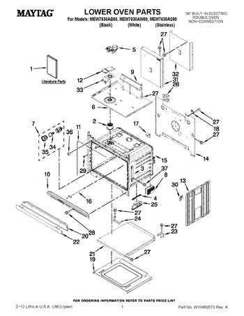 Diagram for MEW7630AS00