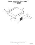 Diagram for 06 - Top Grille And Unit Cover Parts