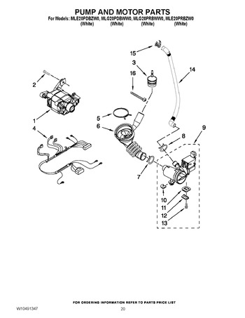 Diagram for MLE20PRBZW0