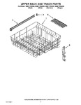 Diagram for 09 - Upper Rack And Track Parts