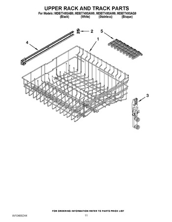 Diagram for MDB7749SAW0