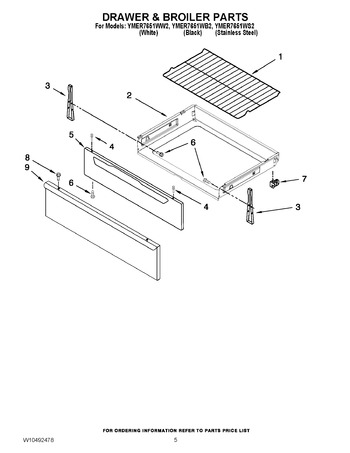 Diagram for YMER7651WB2