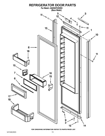 Diagram for JS48NXFXDW03