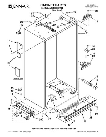 Diagram for JS48NXFXDW03