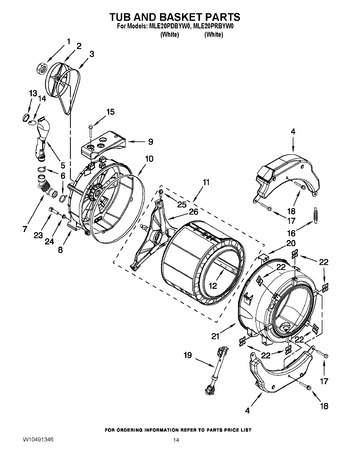 Diagram for MLE20PDBYW0