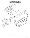 Diagram for 02 - Control Panel Parts