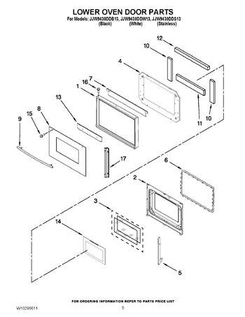 Diagram for JJW9430DDB13