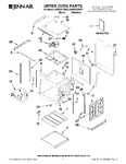 Diagram for 01 - Upper Oven Parts