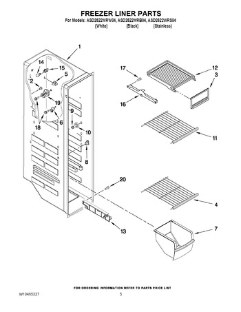 Diagram for ASD2522WRS04