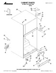 Diagram for 01 - Cabinet Parts