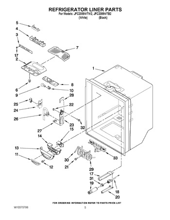 Diagram for JFC2089WTW2