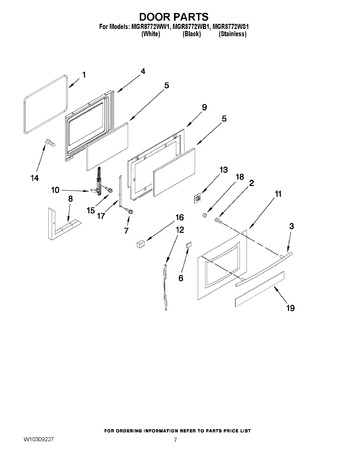 Diagram for MGR8772WW1