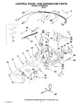 Diagram for 02 - Control Panel And Separator Parts