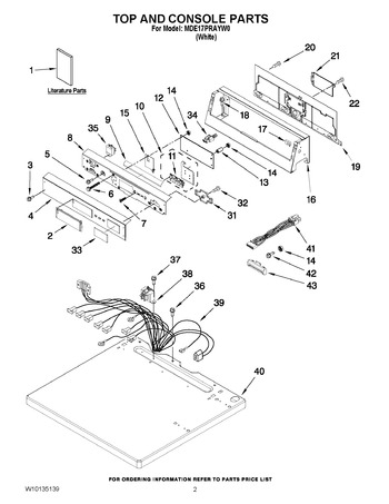 Diagram for MDE17PRAYW0