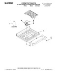 Diagram for 01 - Cooktop Parts