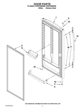 Diagram for 5VMV188NAS00