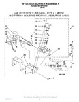 Diagram for 06 - W10135231 Burner Assembly