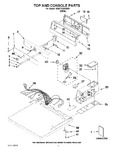 Diagram for 01 - Top And Console Parts