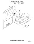 Diagram for 02 - Control Panel Parts